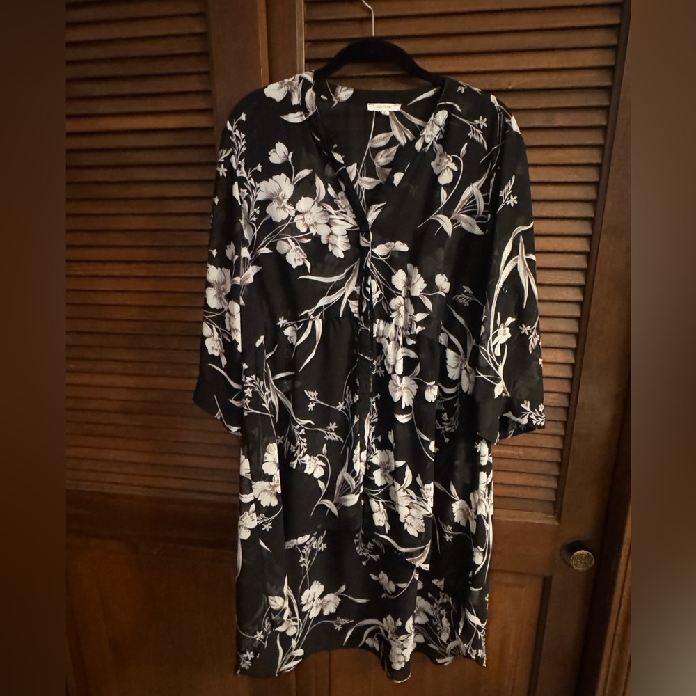 Hi low sheer blouse.  Maurice’s.  Never worn. Smoke free home